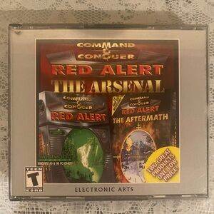 Command & Conquer Red Alert The Arsenal & The Aftermath 3-Disc PC